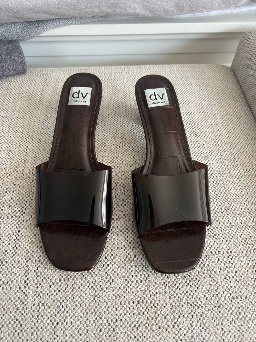Dolce Vita Brown Kitten Heels